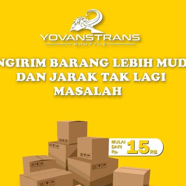 Kami dari YovansTrans hadir untuk memudahkan pengiriman barang Anda! 📦✨ Aman, cepat, dan terpercaya ...